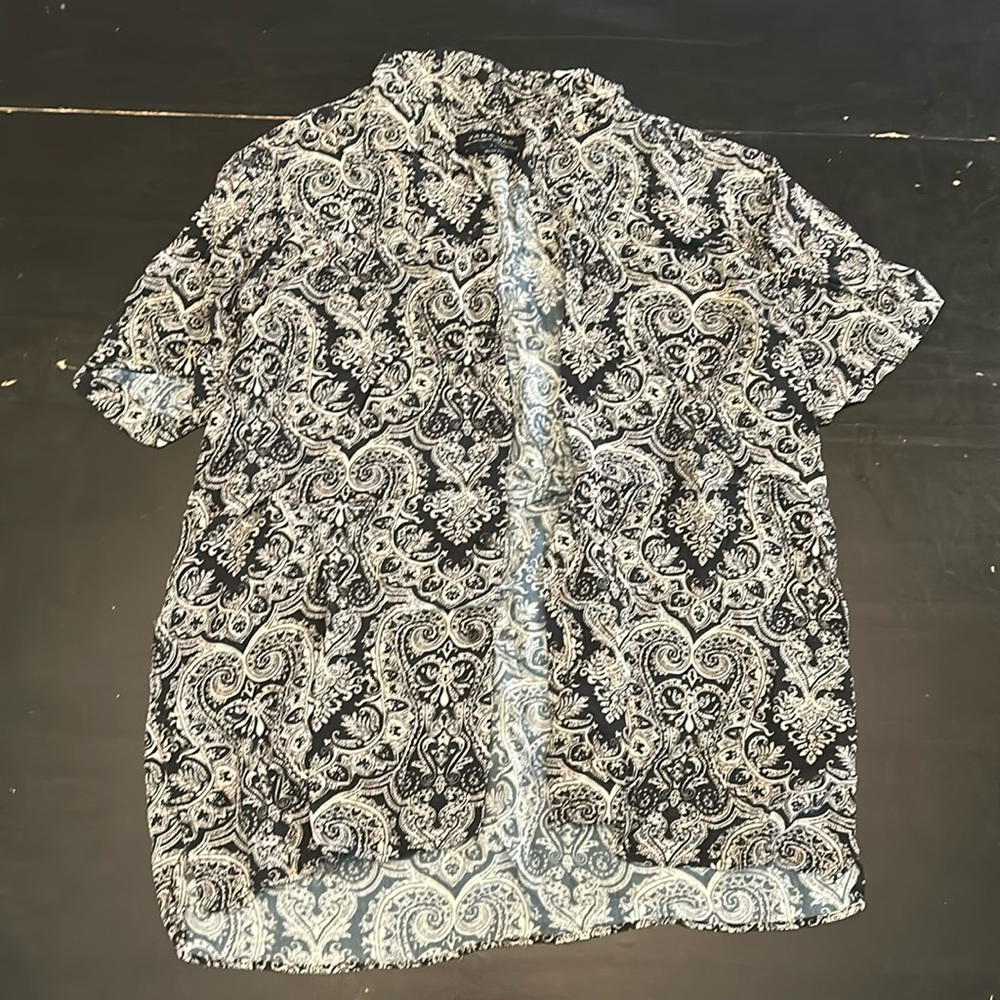 Zara short sleeve button up